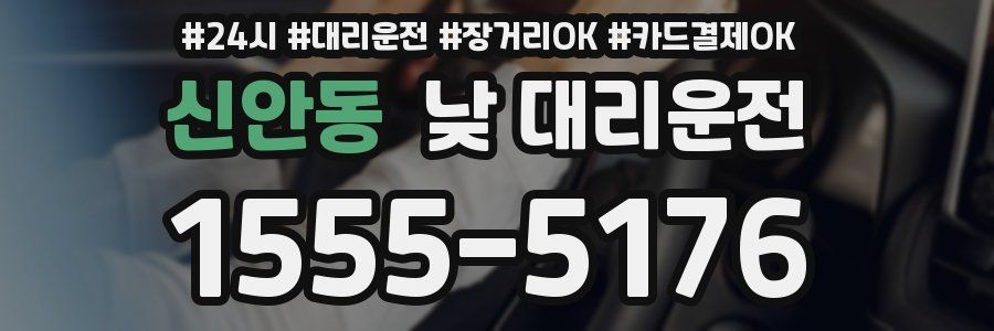 신안동 낮 대리운전