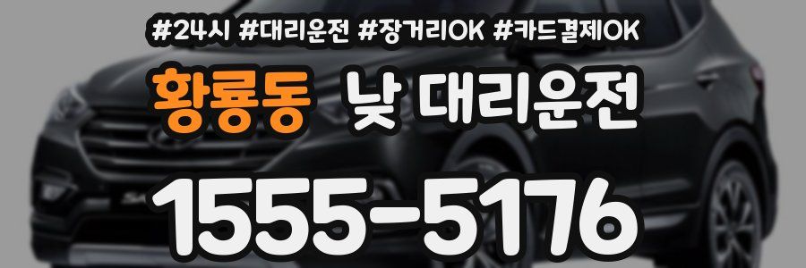 황룡동 낮 대리운전
