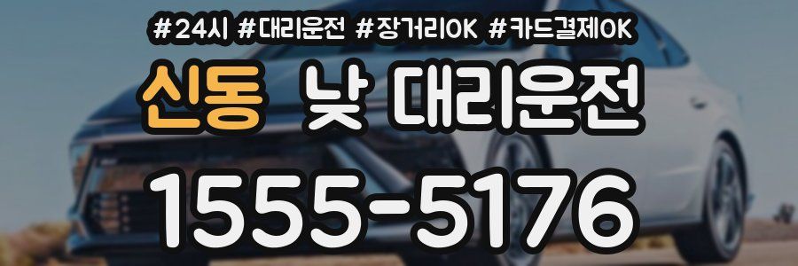 신동 낮 대리운전