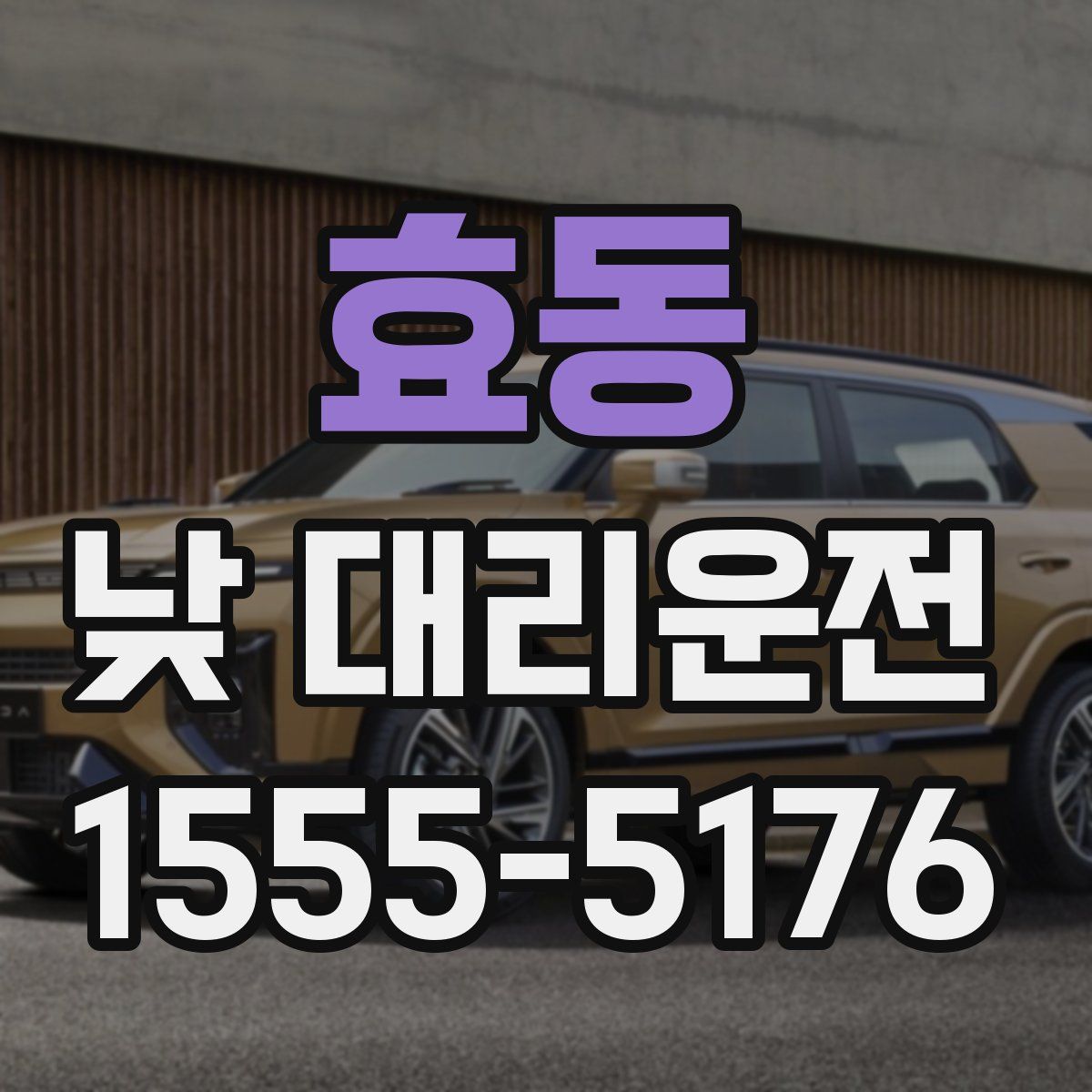 효동 낮 대리운전