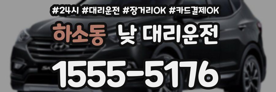 하소동 낮 대리운전