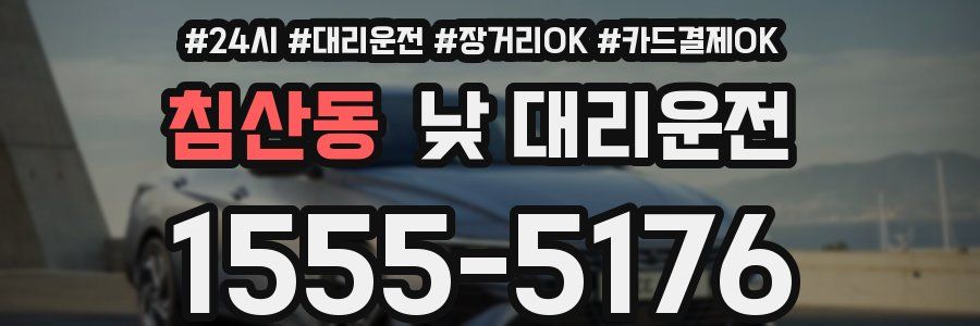 침산동 낮 대리운전