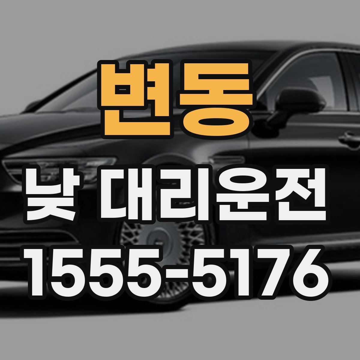 변동 낮 대리운전