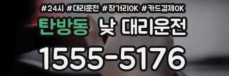 탄방동 낮 대리운전