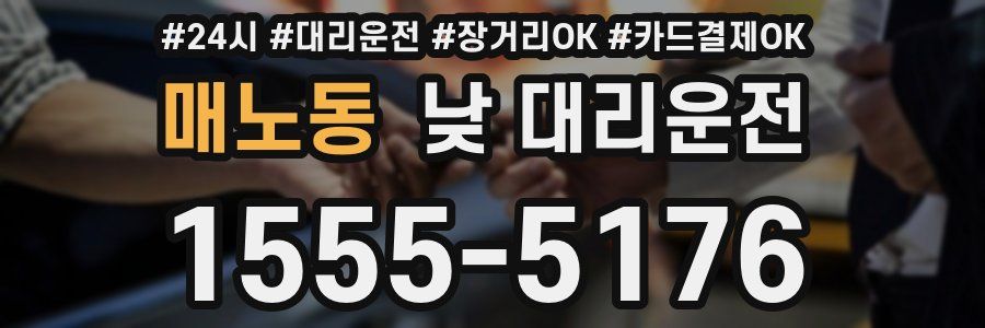 매노동 낮 대리운전