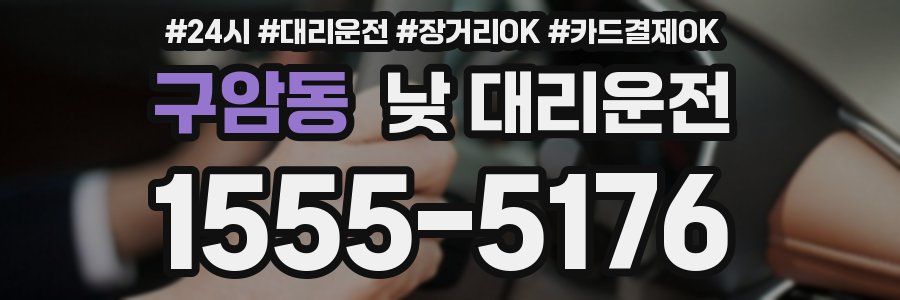 구암동 낮 대리운전