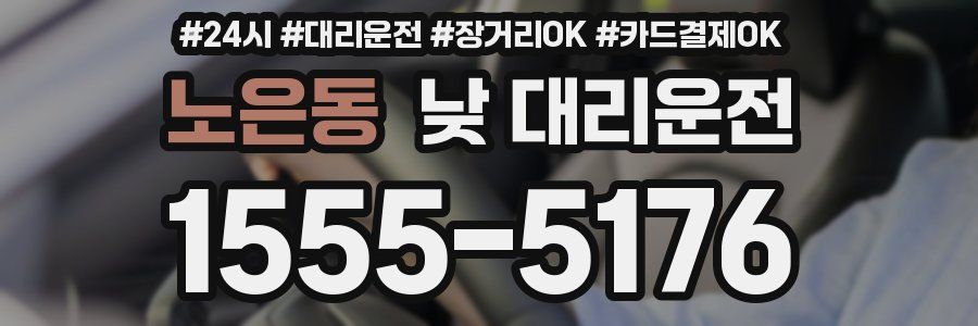 노은동 낮 대리운전