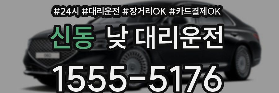 신동 낮 대리운전