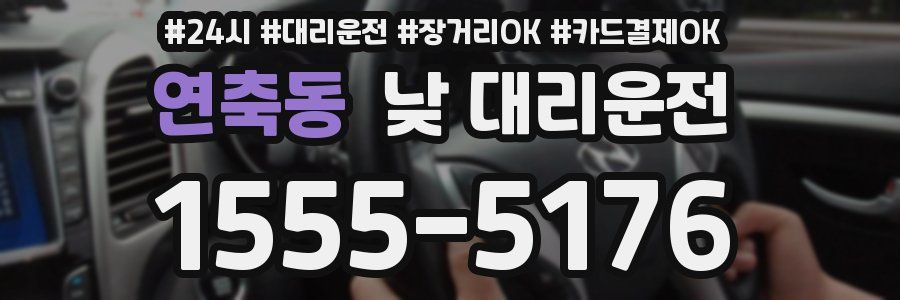 연축동 낮 대리운전