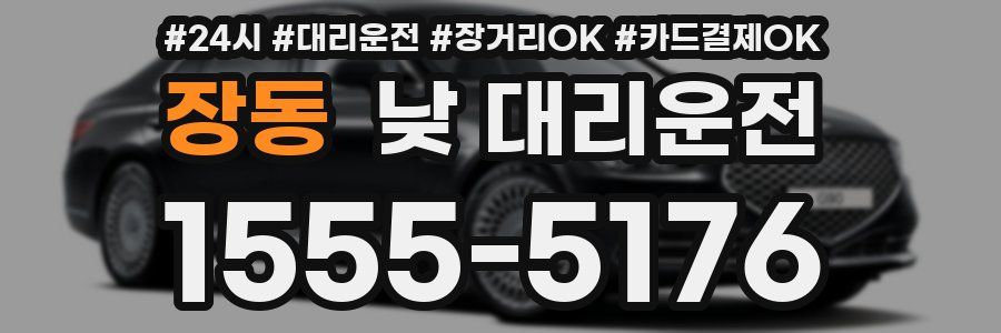 장동 낮 대리운전