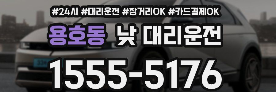 용호동 낮 대리운전