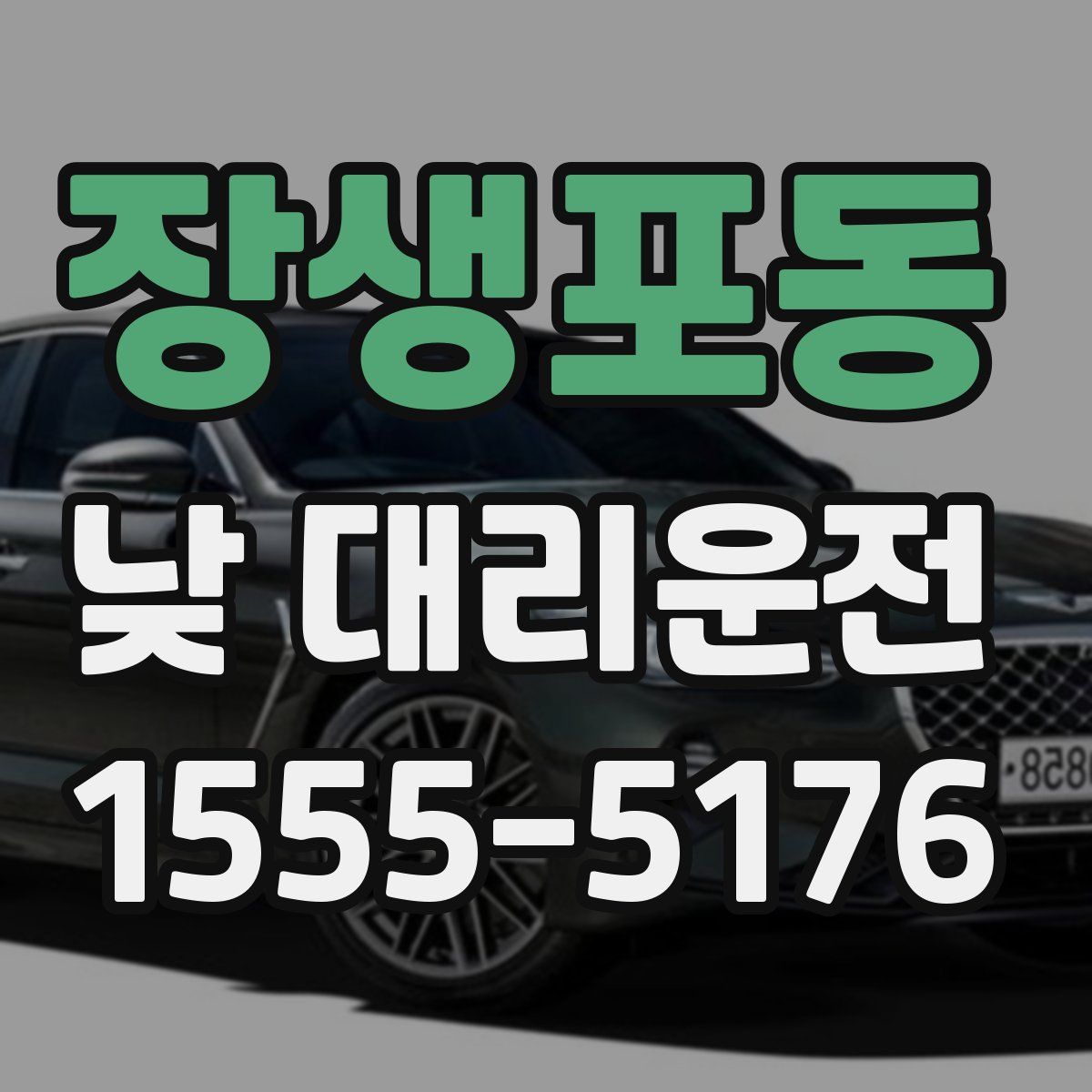 장생포동 낮 대리운전