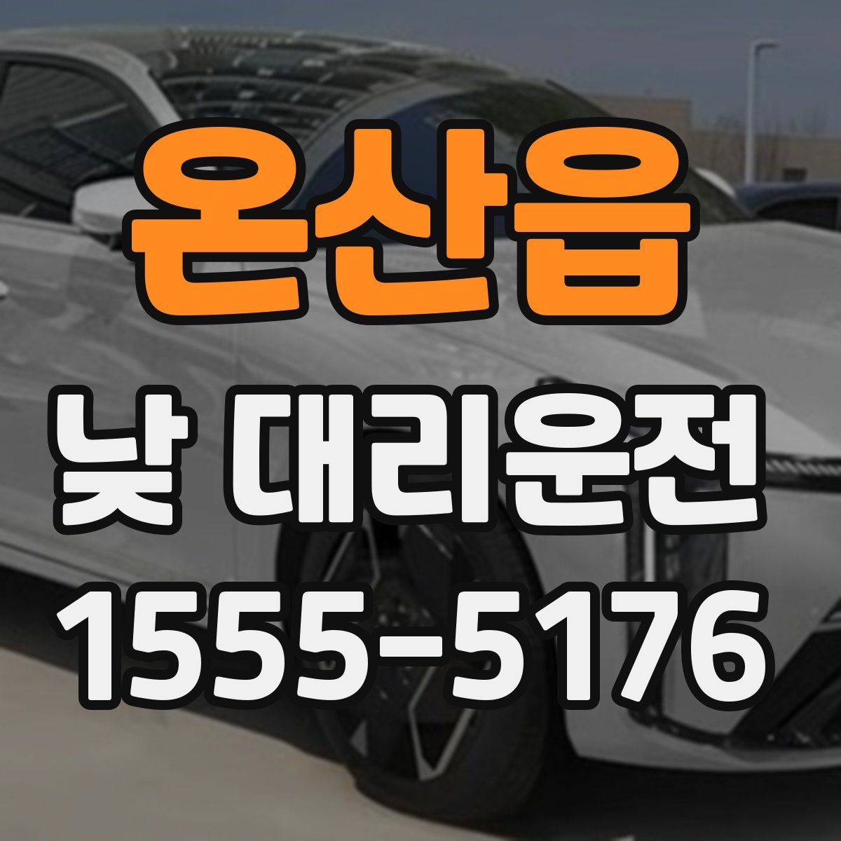 온산읍 낮 대리운전