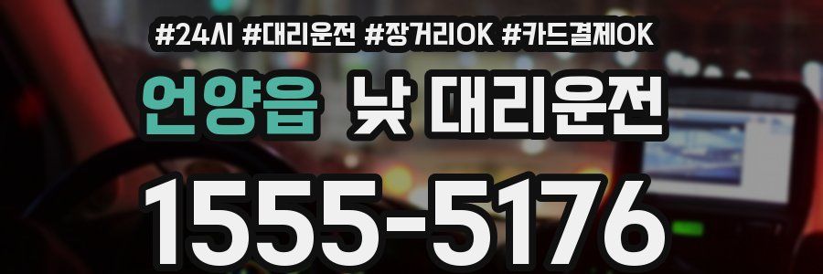 언양읍 낮 대리운전