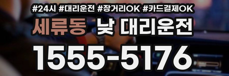 세류동 낮 대리운전