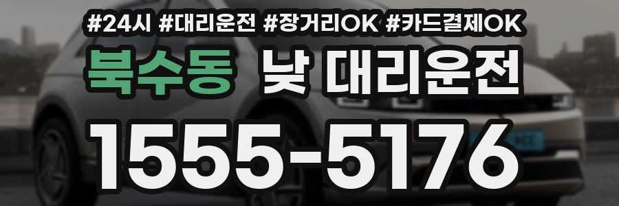북수동 낮 대리운전