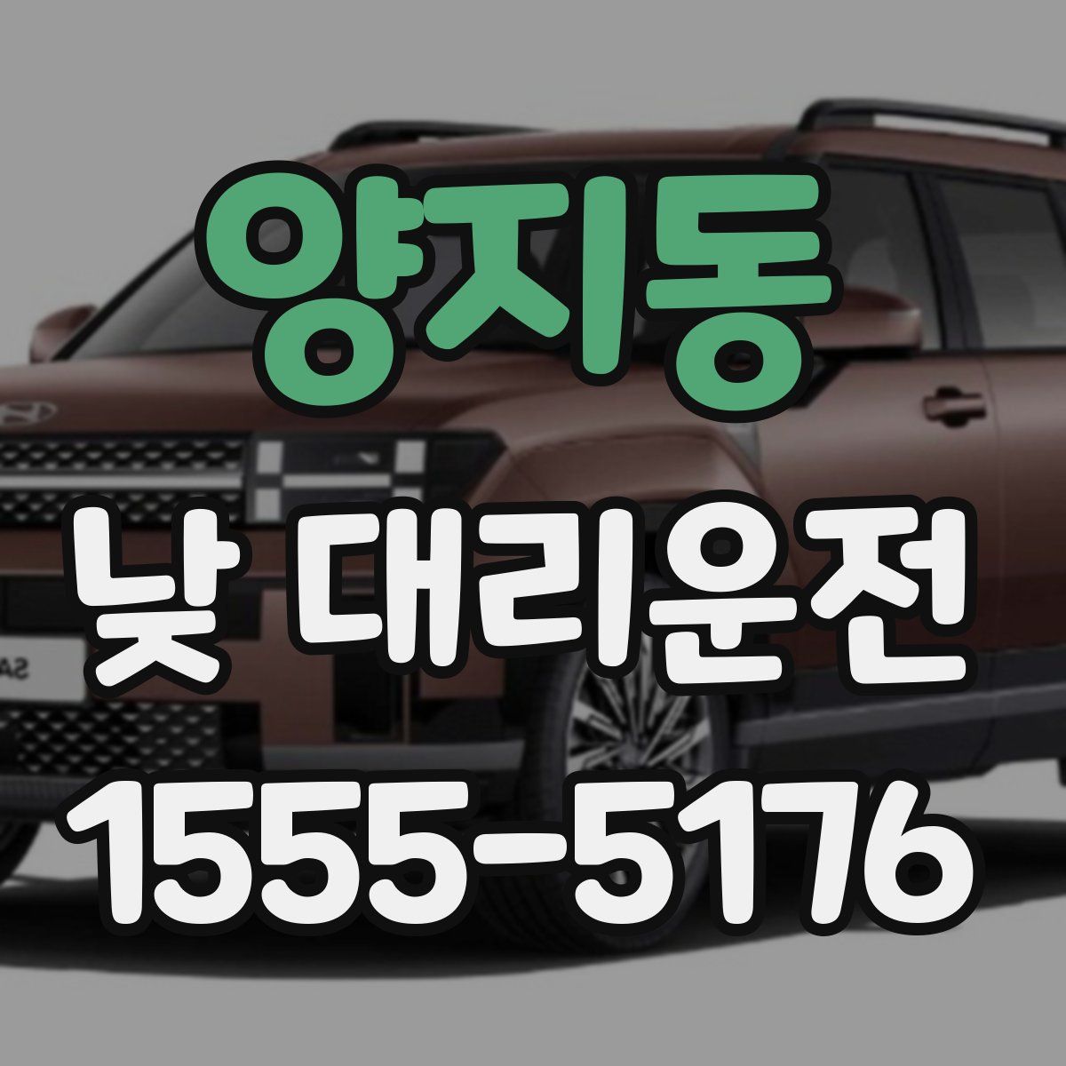 양지동 낮 대리운전