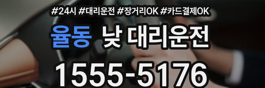 율동 낮 대리운전
