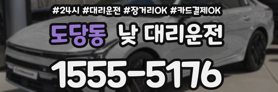 도당동 낮 대리운전