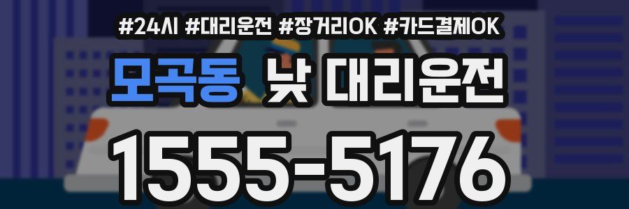 모곡동 낮 대리운전