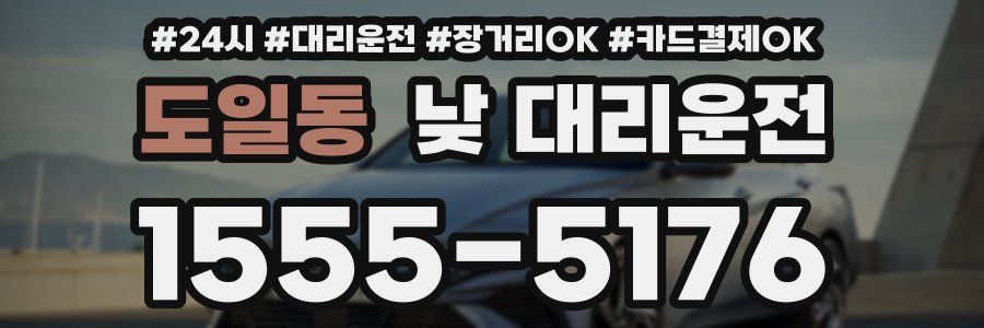 도일동 낮 대리운전
