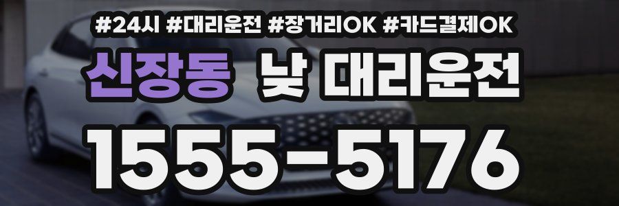 신장동 낮 대리운전