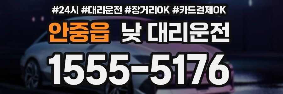 안중읍 낮 대리운전