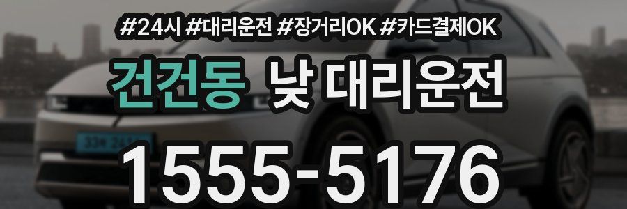 건건동 낮 대리운전