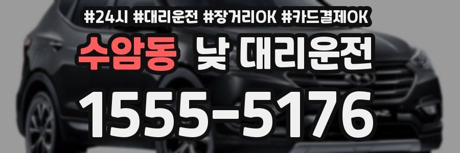 수암동 낮 대리운전