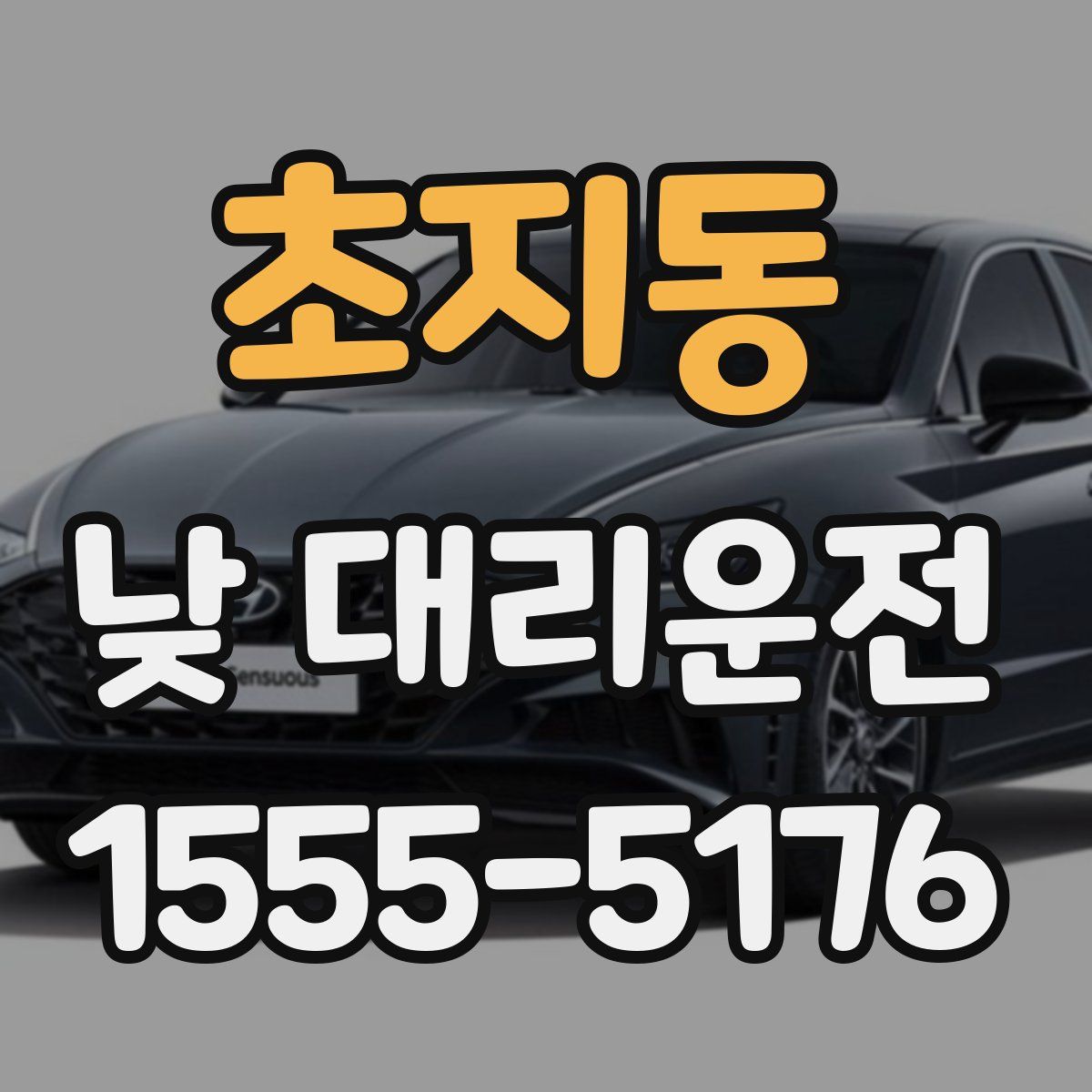 초지동 낮 대리운전