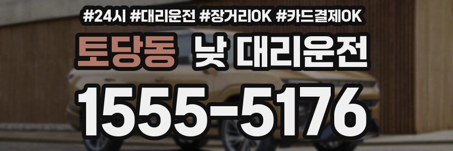 토당동 낮 대리운전