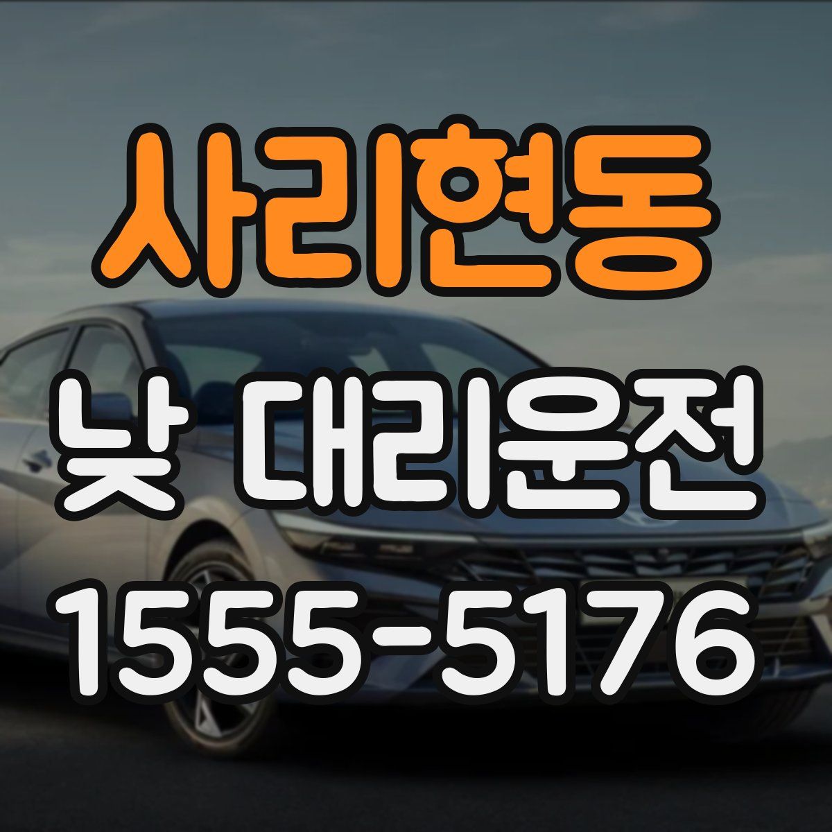 사리현동 낮 대리운전