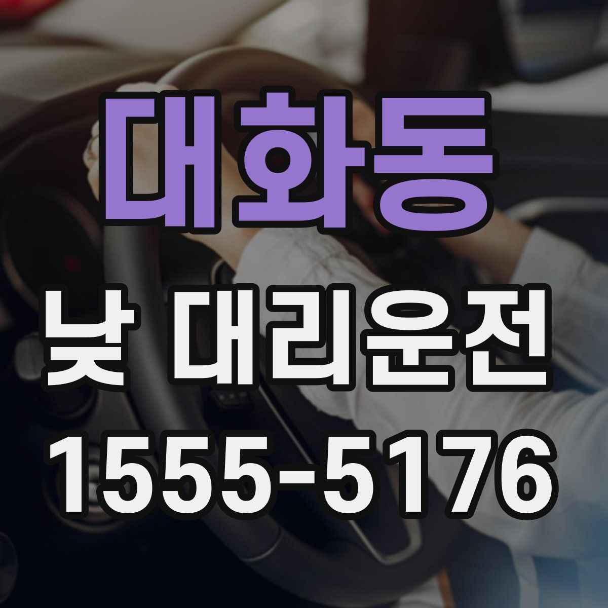 대화동 낮 대리운전
