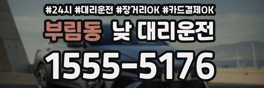 부림동 낮 대리운전