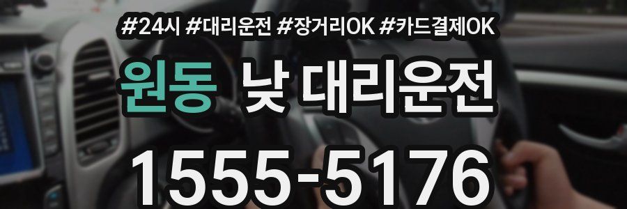원동 낮 대리운전