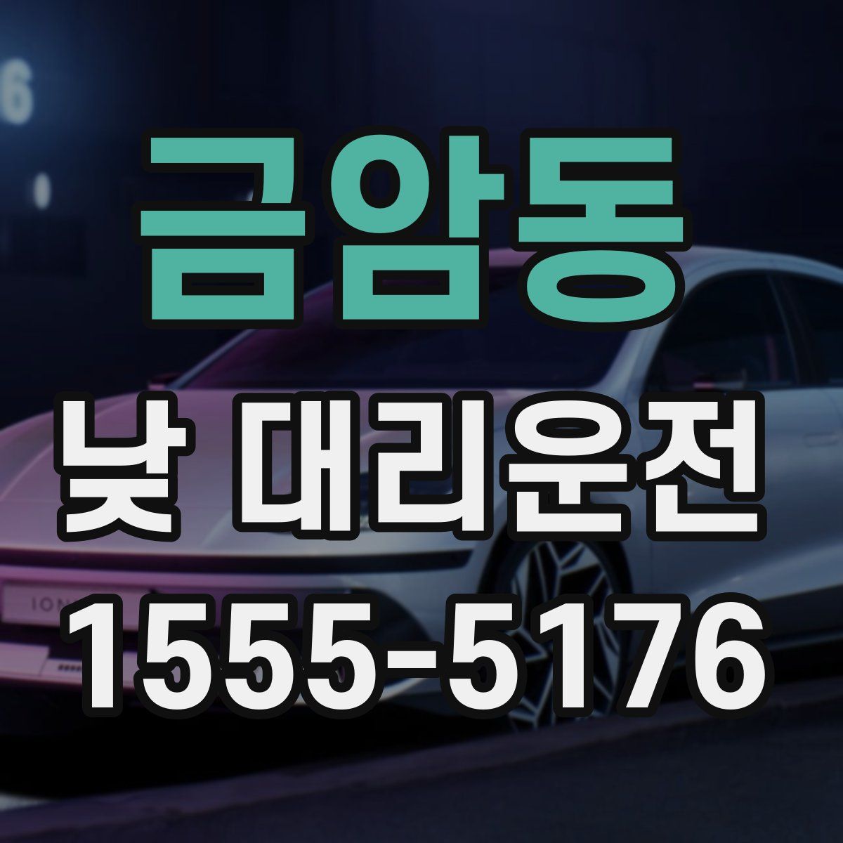 금암동 낮 대리운전