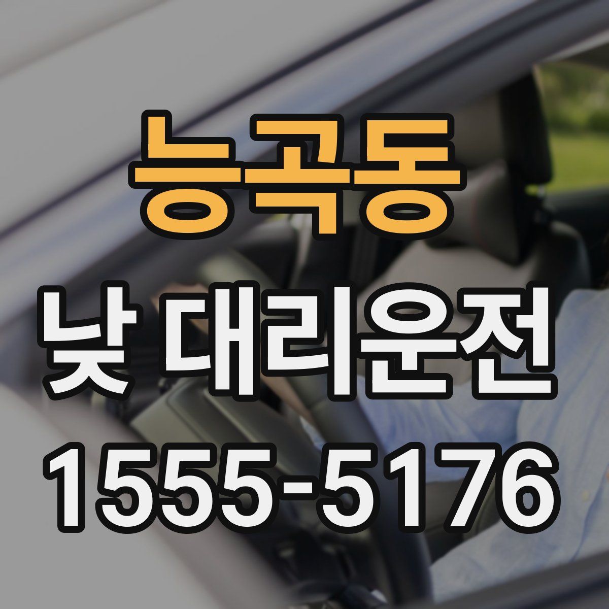 능곡동 낮 대리운전