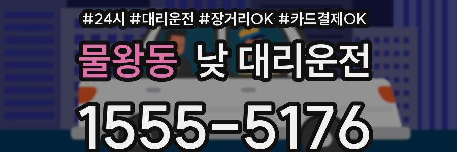 물왕동 낮 대리운전