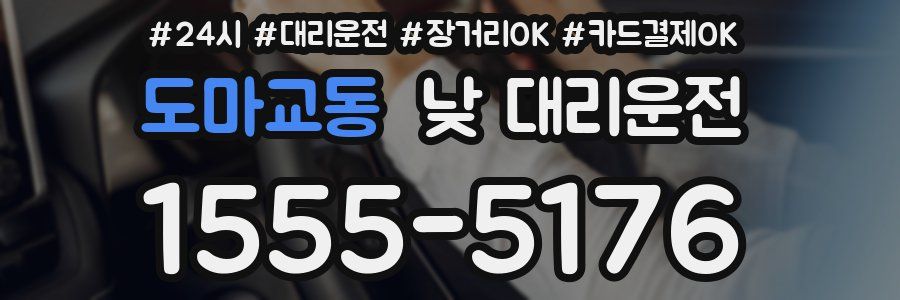 도마교동 낮 대리운전