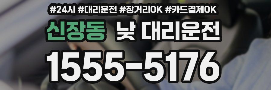 신장동 낮 대리운전