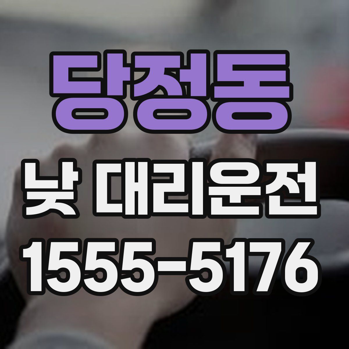 당정동 낮 대리운전