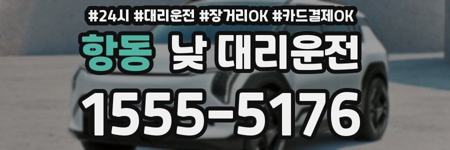 항동 낮 대리운전