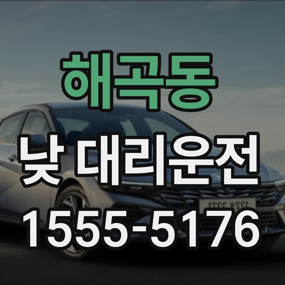 해곡동 낮 대리운전