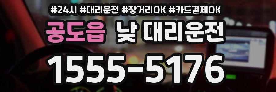 공도읍 낮 대리운전
