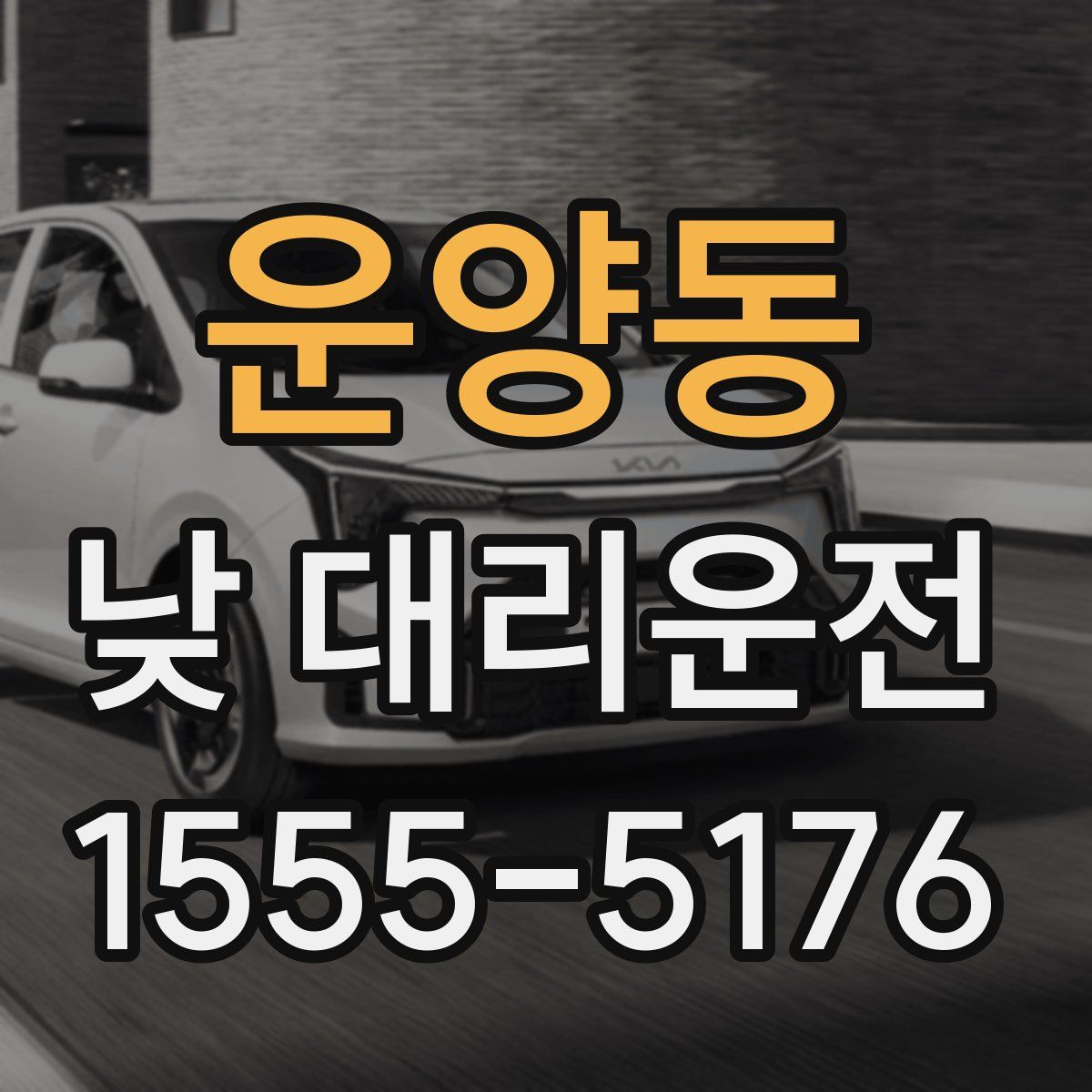 운양동 낮 대리운전