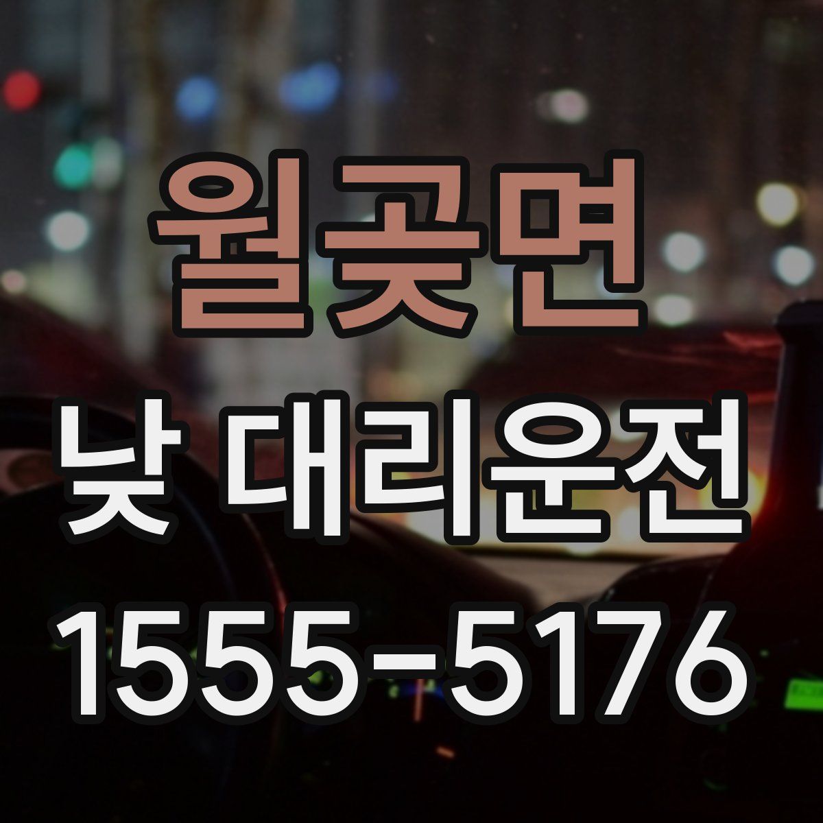 월곶면 낮 대리운전