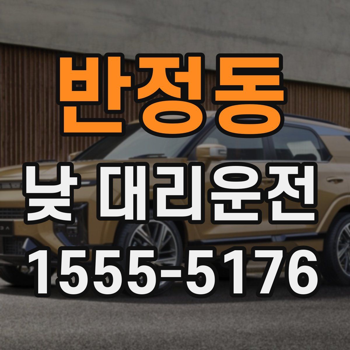 반정동 낮 대리운전