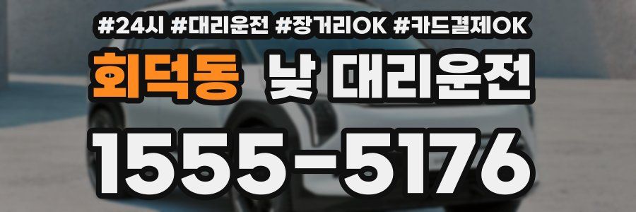 회덕동 낮 대리운전