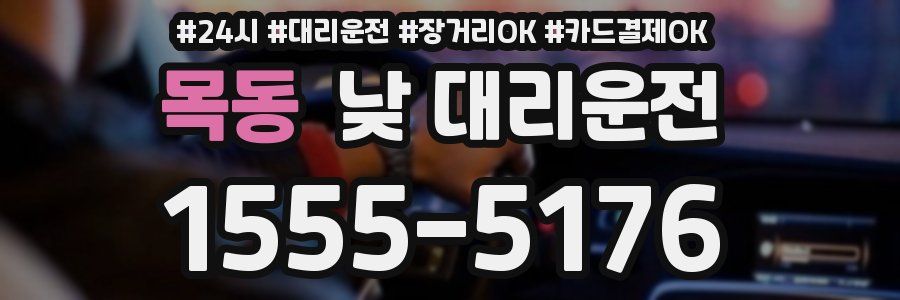목동 낮 대리운전