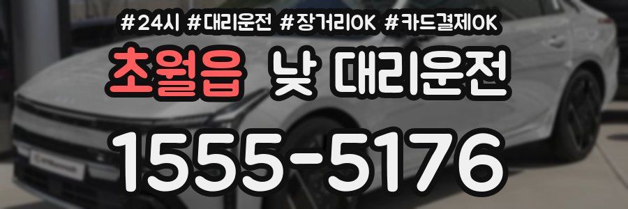 초월읍 낮 대리운전
